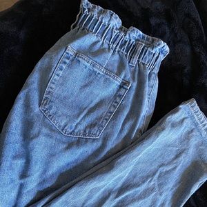 Paper bag jeans